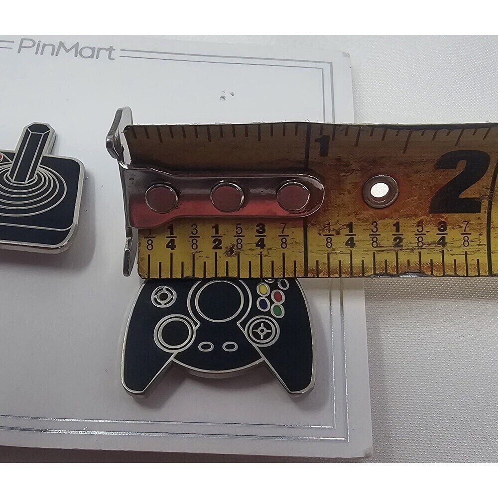 PinMart's Retro Video Gaming Original Controller Enamel Lapel Pin Set Missing 2 - Picture 9 of 9